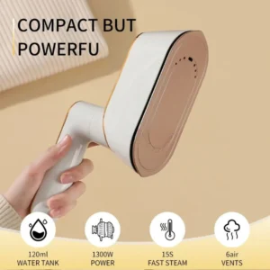 How to Use a Portable Steam Iron