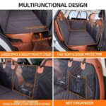 Dog Car Seat Cover Malta with Hard Bottom