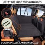 Dog Car Seat Cover Malta with Hard Bottom