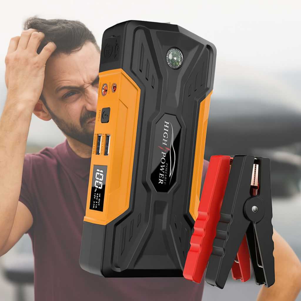 how long to leave a portable jump starter on