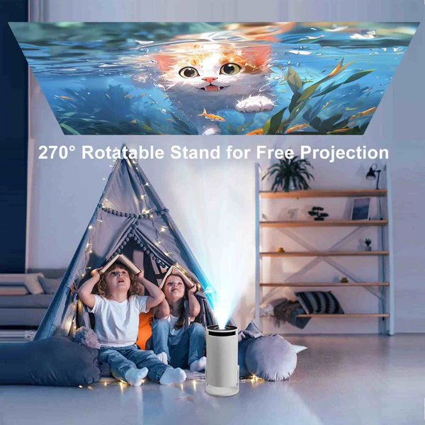 how to set up portable projector