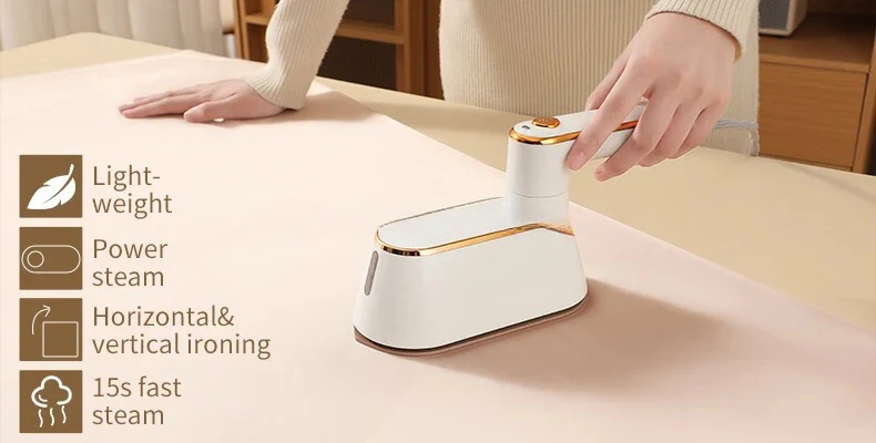 how to use a handheld clothes steamer