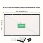 retractable projector screen malta