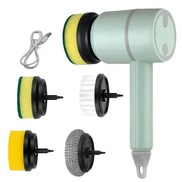 how to clean an electric cleaning brush properly