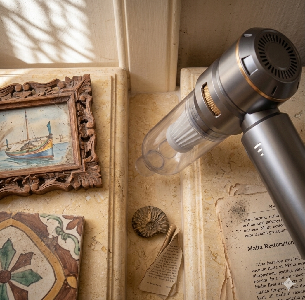 reach tight spaces with portable vacuum cleaner malta