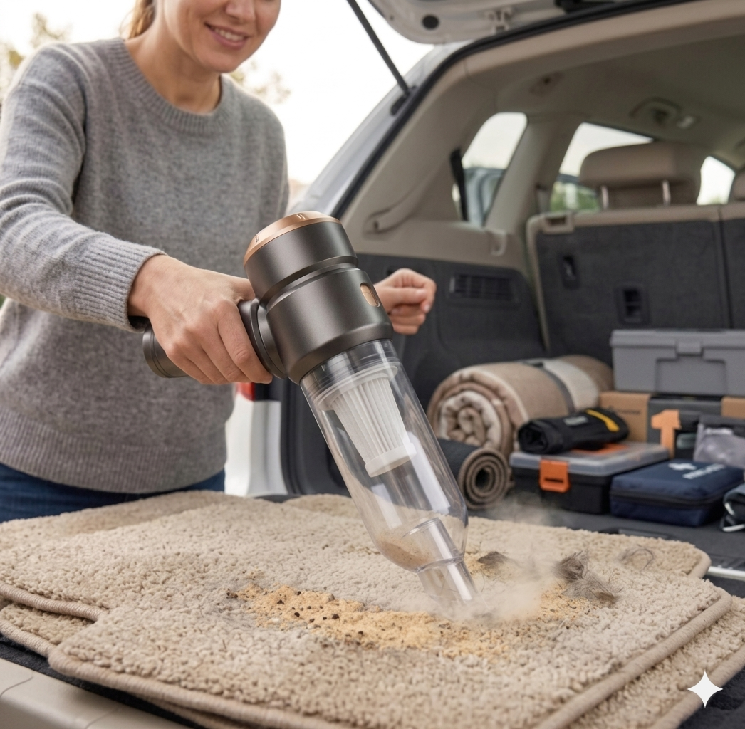 reduce dust with portable vacuum cleaner malta