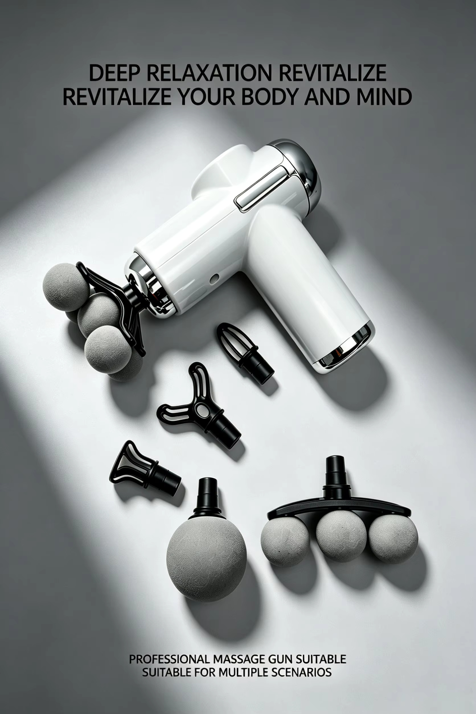 Multi Head Massage Gun Malta