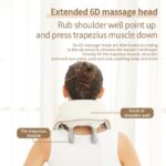Shiatsu Back and Neck massager with Battery Malta